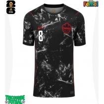 Echipament fotbal Canada Ismael Kone #8 Tricou Deplasare Mondial 2026 pentru femei maneca scurta