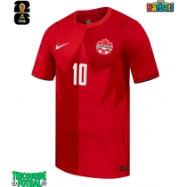 Echipament fotbal Canada Jonathan David #10 Tricou Acasa Mondial 2026 maneca scurta
