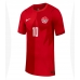 Echipament fotbal Canada Jonathan David #10 Tricou Acasa Mondial 2026 pentru femei maneca scurta
