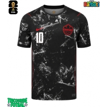 Echipament fotbal Canada Jonathan David #10 Tricou Deplasare Mondial 2026 maneca scurta