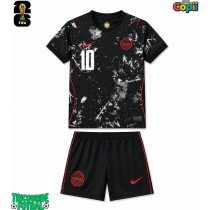 Echipament fotbal Canada Jonathan David #10 Tricou Deplasare Mondial 2026 pentru copii maneca scurta (+ Pantaloni scurti)