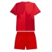 Echipament fotbal Canada Tricou Acasa Mondial 2026 pentru copii maneca scurta (+ Pantaloni scurti)