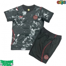 Echipament fotbal Canada Tricou Deplasare Mondial 2026 pentru copii maneca scurta (+ Pantaloni scurti)