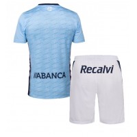 Echipament fotbal Celta Vigo Tricou Acasa 2025-26 pentru copii maneca scurta (+ Pantaloni scurti)