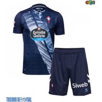 Echipament fotbal Celta Vigo Tricou Deplasare 2025-26 pentru copii maneca scurta (+ Pantaloni scurti)