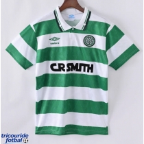 Echipament fotbal Celtic 1989-1991 Tricou Retro Acasa maneca scurta