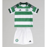 Echipament fotbal Celtic Tricou Acasa 2025-26 pentru copii maneca scurta (+ Pantaloni scurti)