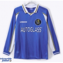 Echipament fotbal Chelsea 1997-1999 Tricou Retro Acasa maneca lunga