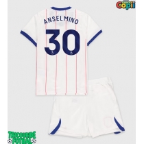 Echipament fotbal Chelsea Aaron Anselmino #30 Tricou Treilea 2026-27 pentru copii maneca scurta (+ Pantaloni scurti)