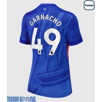 Echipament fotbal Chelsea Alejandro Garnacho #49 Tricou Acasa 2025-26 pentru femei maneca scurta