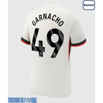 Echipament fotbal Chelsea Alejandro Garnacho #49 Tricou Deplasare 2025-26 maneca scurta