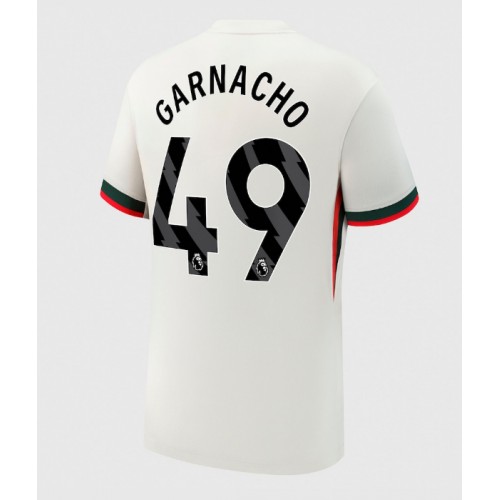 Echipament fotbal Chelsea Alejandro Garnacho #49 Tricou Deplasare 2025-26 maneca scurta Echipament fotbal Chelsea Alejandro Garnacho #49 Tricou Deplasare 2025-26 maneca scurta