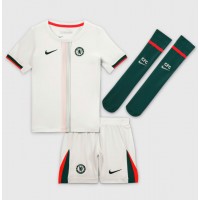 Echipament fotbal Chelsea Alejandro Garnacho #49 Tricou Deplasare 2025-26 pentru copii maneca scurta (+ Pantaloni scurti)