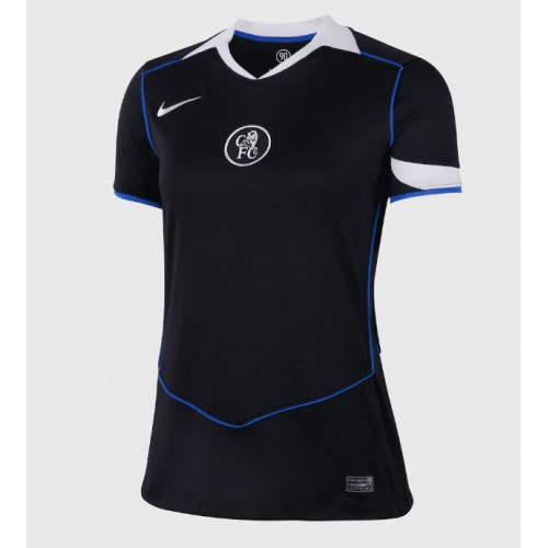 Echipament fotbal Chelsea Alejandro Garnacho #49 Tricou Treilea 2025-26 pentru femei maneca scurta Echipament fotbal Chelsea Alejandro Garnacho #49 Tricou Treilea 2025-26 pentru femei maneca scurta