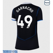 Echipament fotbal Chelsea Alejandro Garnacho #49 Tricou Treilea 2025-26 pentru femei maneca scurta