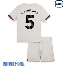 Echipament fotbal Chelsea Benoit Badiashile #5 Tricou Deplasare 2025-26 pentru copii maneca scurta (+ Pantaloni scurti)