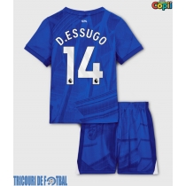 Echipament fotbal Chelsea Dario Essugo #14 Tricou Acasa 2025-26 pentru copii maneca scurta (+ Pantaloni scurti)