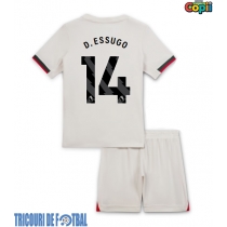 Echipament fotbal Chelsea Dario Essugo #14 Tricou Deplasare 2025-26 pentru copii maneca scurta (+ Pantaloni scurti)