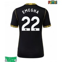 Echipament fotbal Chelsea Emmanuel Emegha #22 Tricou Deplasare 2026-27 pentru femei maneca scurta