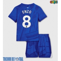 Echipament fotbal Chelsea Enzo Fernandez #8 Tricou Acasa 2025-26 pentru copii maneca scurta (+ Pantaloni scurti)
