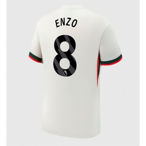 Echipament fotbal Chelsea Enzo Fernandez #8 Tricou Deplasare 2025-26 maneca scurta Echipament fotbal Chelsea Enzo Fernandez #8 Tricou Deplasare 2025-26 maneca scurta