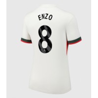 Echipament fotbal Chelsea Enzo Fernandez #8 Tricou Deplasare 2025-26 pentru femei maneca scurta