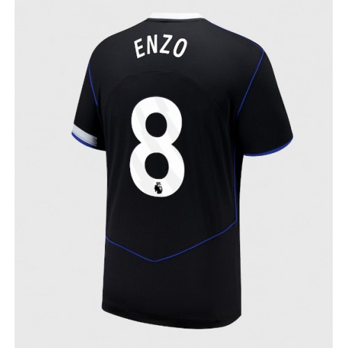 Echipament fotbal Chelsea Enzo Fernandez #8 Tricou Treilea 2025-26 maneca scurta Echipament fotbal Chelsea Enzo Fernandez #8 Tricou Treilea 2025-26 maneca scurta