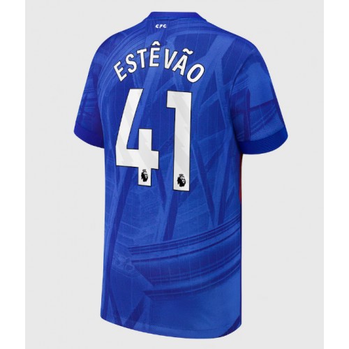 Echipament fotbal Chelsea Estevao Willian #41 Tricou Acasa 2025-26 maneca scurta Echipament fotbal Chelsea Estevao Willian #41 Tricou Acasa 2025-26 maneca scurta