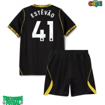 Echipament fotbal Chelsea Estevao Willian #41 Tricou Deplasare 2026-27 pentru copii maneca scurta (+ Pantaloni scurti)