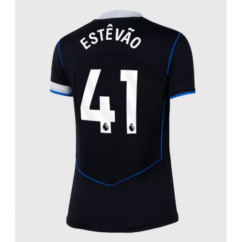Echipament fotbal Chelsea Estevao Willian #41 Tricou Treilea 2025-26 pentru femei maneca scurta Echipament fotbal Chelsea Estevao Willian #41 Tricou Treilea 2025-26 pentru femei maneca scurta