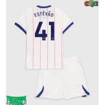 Echipament fotbal Chelsea Estevao Willian #41 Tricou Treilea 2026-27 pentru copii maneca scurta (+ Pantaloni scurti)