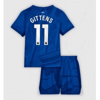 Echipament fotbal Chelsea Jamie Gittens #11 Tricou Acasa 2025-26 pentru copii maneca scurta (+ Pantaloni scurti)