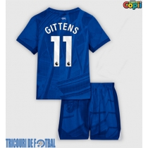 Echipament fotbal Chelsea Jamie Gittens #11 Tricou Acasa 2025-26 pentru copii maneca scurta (+ Pantaloni scurti)