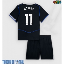 Echipament fotbal Chelsea Jamie Gittens #11 Tricou Treilea 2025-26 pentru copii maneca scurta (+ Pantaloni scurti)