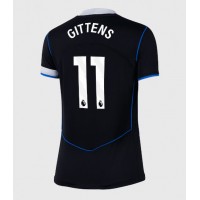 Echipament fotbal Chelsea Jamie Gittens #11 Tricou Treilea 2025-26 pentru femei maneca scurta