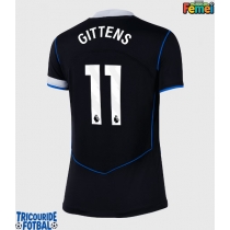 Echipament fotbal Chelsea Jamie Gittens #11 Tricou Treilea 2025-26 pentru femei maneca scurta