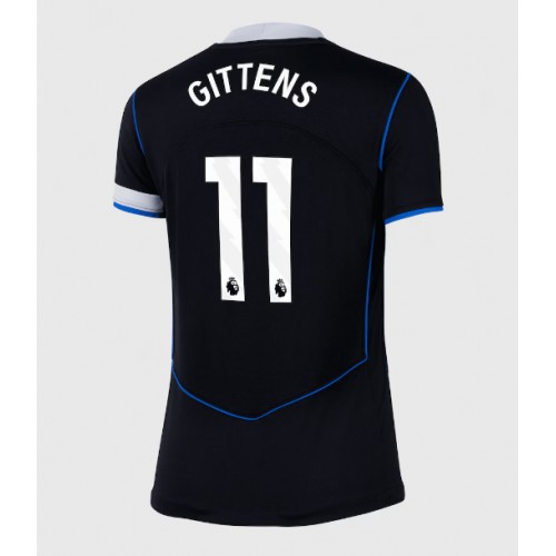 Echipament fotbal Chelsea Jamie Gittens #11 Tricou Treilea 2025-26 pentru femei maneca scurta Echipament fotbal Chelsea Jamie Gittens #11 Tricou Treilea 2025-26 pentru femei maneca scurta