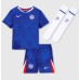 Echipament fotbal Chelsea Joao Pedro #20 Tricou Acasa 2025-26 pentru copii maneca scurta (+ Pantaloni scurti)