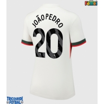 Echipament fotbal Chelsea Joao Pedro #20 Tricou Deplasare 2025-26 pentru femei maneca scurta