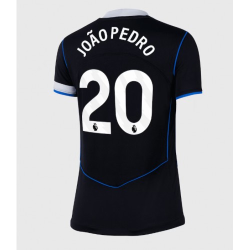 Echipament fotbal Chelsea Joao Pedro #20 Tricou Treilea 2025-26 pentru femei maneca scurta Echipament fotbal Chelsea Joao Pedro #20 Tricou Treilea 2025-26 pentru femei maneca scurta