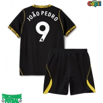 Echipament fotbal Chelsea Joao Pedro #9 Tricou Deplasare 2026-27 pentru copii maneca scurta (+ Pantaloni scurti)