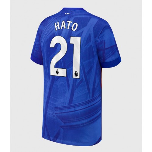 Echipament fotbal Chelsea Jorrel Hato #21 Tricou Acasa 2025-26 maneca scurta Echipament fotbal Chelsea Jorrel Hato #21 Tricou Acasa 2025-26 maneca scurta