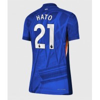 Echipament fotbal Chelsea Jorrel Hato #21 Tricou Acasa 2025-26 pentru femei maneca scurta