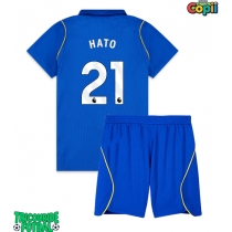 Echipament fotbal Chelsea Jorrel Hato #21 Tricou Acasa 2026-27 pentru copii maneca scurta (+ Pantaloni scurti)