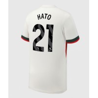 Echipament fotbal Chelsea Jorrel Hato #21 Tricou Deplasare 2025-26 maneca scurta
