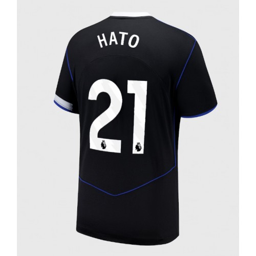 Echipament fotbal Chelsea Jorrel Hato #21 Tricou Treilea 2025-26 maneca scurta Echipament fotbal Chelsea Jorrel Hato #21 Tricou Treilea 2025-26 maneca scurta