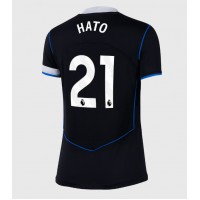 Echipament fotbal Chelsea Jorrel Hato #21 Tricou Treilea 2025-26 pentru femei maneca scurta