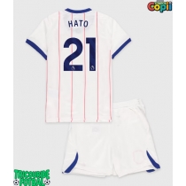 Echipament fotbal Chelsea Jorrel Hato #21 Tricou Treilea 2026-27 pentru copii maneca scurta (+ Pantaloni scurti)