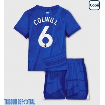 Echipament fotbal Chelsea Levi Colwill #6 Tricou Acasa 2025-26 pentru copii maneca scurta (+ Pantaloni scurti)
