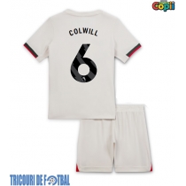 Echipament fotbal Chelsea Levi Colwill #6 Tricou Deplasare 2025-26 pentru copii maneca scurta (+ Pantaloni scurti)
